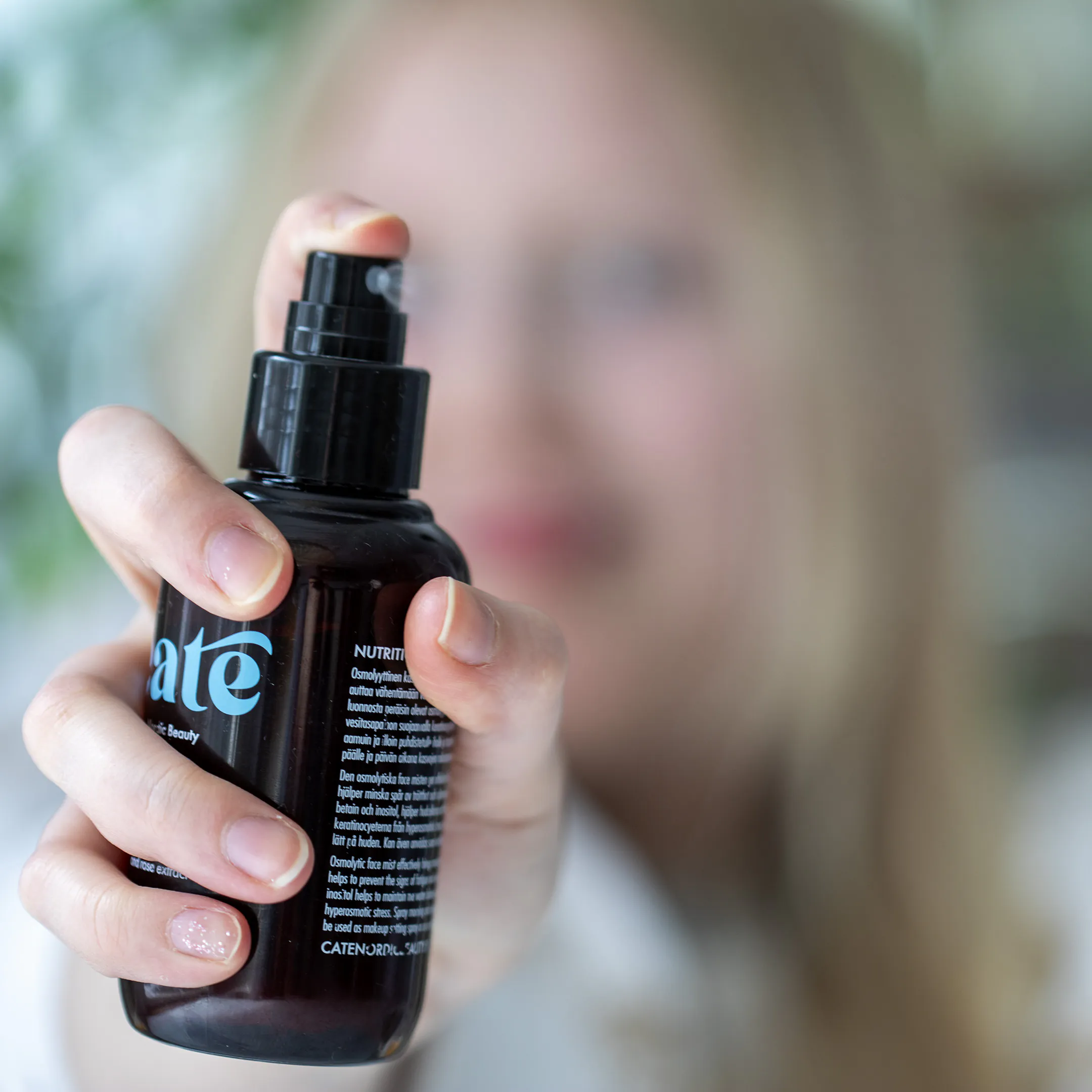 CaTe Nordic Beauty, Hydrating and vitalizing osmolytic face mist